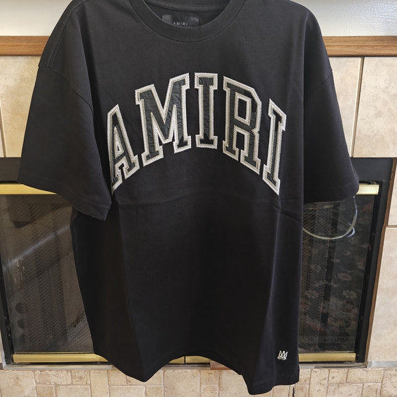 Amiri Black Graphic T-Shirt - Picture 1 of 3